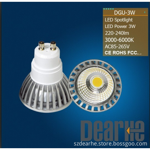 COB LED Spot Lights (DGU-3W)